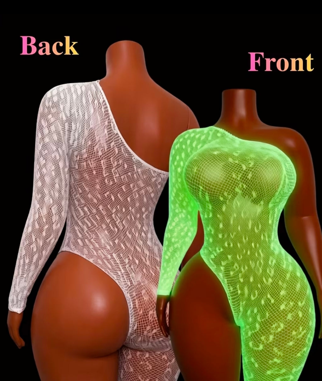Glow in the dark lingerie for women