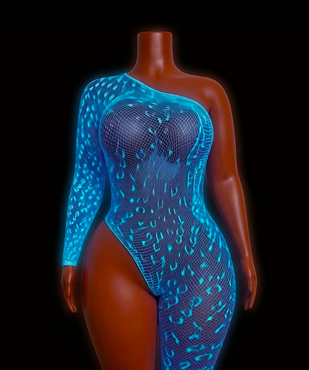 Glow in the dark lingerie for women