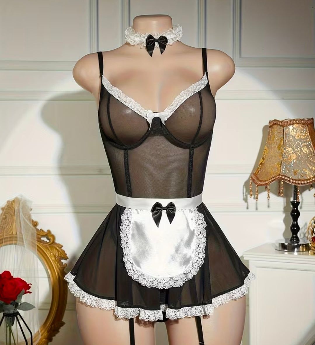 Sexy 4 piece lingerie for women